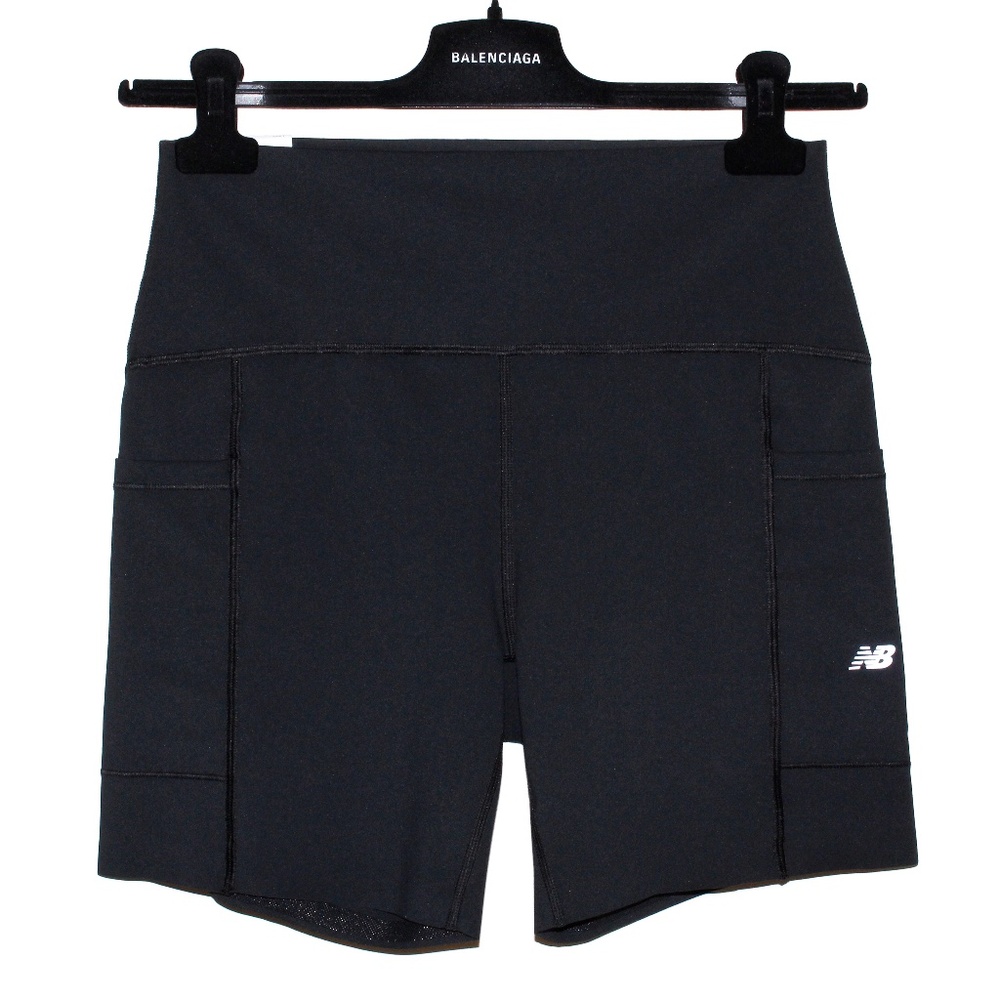 New Balance "Run for Life" Sleek Pocket High Rise Shorts